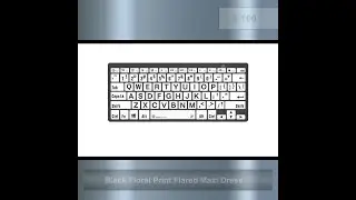 PC Large Print Mini-Bluetooth Keyboard