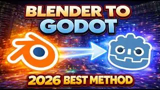 Blender to Godot EASIEST METHOD (2026)