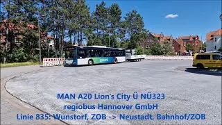 Sound | MAN A20 Lion's City Ü NÜ323 | regiobus Hannover GmbH | H-RH 310