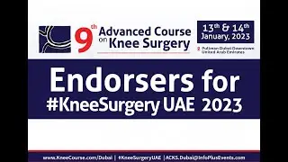 It is with great pleasure to announce the ENDORSERS for #KneeSurgeryUAE 2023!