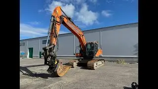 K&ouml;p - Gr&auml;vmaskin Doosan DX235LC-5 med maskinstyrning