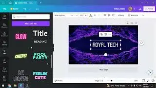 How to create a professional banner for your YouTube channel || Ayyan Tech ||