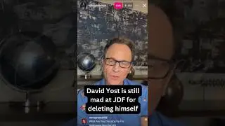 David Yost is still mad at JDF for deleting himself #powerrangers #shorts