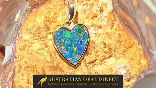 Opal Necklace, Opal Necklace Australia, Opal Necklace Pendant - Australian Opal Direct