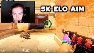 donk shows his 5k ELO plays in a FACEIT game. kyousuke is insane - CS2