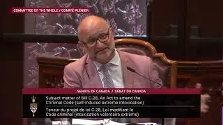 2022 06 21 Bill C-28, Self-Induced Extreme Intoxication - Committee of the Whole with Min. Lametti