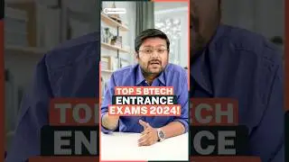 💥Top 5 BTech Entrance Exam 2024🤩 Best Engineering Colleges💥 #shorts #BTech #engineering #viral