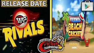 2-CRICKET GAMES COMING SOON ||WCC RIVALS & BEACH CRICKET || RELEASE DATE || BY GAMING VIDEOS ||