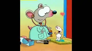 Toopy and Binoo - Binoo Has a Booboo and Toopy is Trying to Help Him... With a Robot! 🤖🩹  #shorts