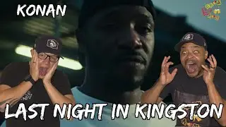 KONAN WENT IN LIKE A M*THA F#CK3R!!  | Americans React to Krept & Konan - Last Night In Kingston