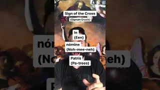Learn Latin (sign of the cross) #shorts