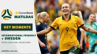 HIGHLIGHTS: CommBank Matildas v Sweden | International Friendly | 12th November 2022