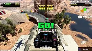 Super TrackMaster: 36.020 on #42 (Green Series/Canyon) - TrackMania Turbo