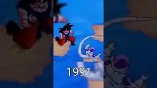 Evolution of all Goku bites 1988-2018