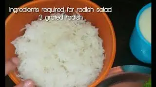 Tasty Radish Salad|Mooli Salad|Mulangi Salad|Healthy Salad|