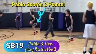 SB19 PABLO SHOWCASES BASKETBALL SKILLS IN A GAME W/ SB19 KEN, W3 & FRIENDS