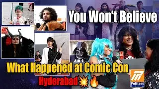 What Happens When 100+ Kids Turn Into Superheroes at Comic Con Hyderabad 2025?😱