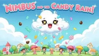 Nimbus and the Candy Rain 🍬☁️ | A Funny Cloud Adventure for Kids!