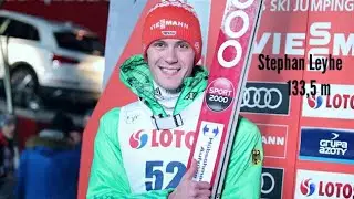 Stephan Leyhe 133,5 m (13.01.2019). Predazzo Val di Fiemme 2019.