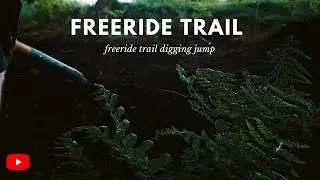 MTB trial building | Freeride jump