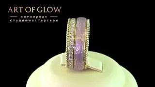 Оригинальное и стильное кольцо от Art Of Glow.