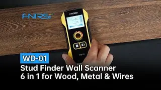 FNIRSI WD-01 | NEVER Drill Your Wall Without This 6-in-1 Stud Finder! #fnirsi #studfinder #wd01