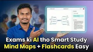 NotebookLM AI 😱 | Exams Preparation Easy boss | Mind Maps + Flashcards