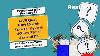Freelance in France Q&A I PO box I Minimum income I CFE bill  #workinfrance #freelanceinfrance