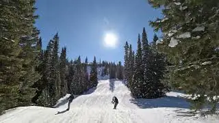 Snowmass Gunner's View.   Daniel D, Evan L., Russell P.  Camera:  Byron Udell