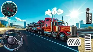 Drive US cargo Trucks And Deliver Cars And Oil - Android Gameplay 