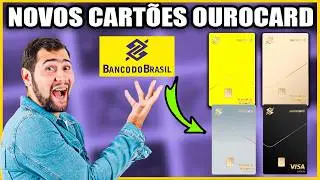 Chegou os Novos CART&Otilde;ES Ourocard Banco do Brasil 2025