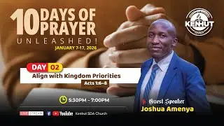 10 DAYS OF PRAYER UNLEASHED ||  DAY 2  || 08 JAN 2026 ||