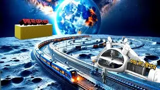 NASA's groundbreaking plan for the first railway system on the moon
