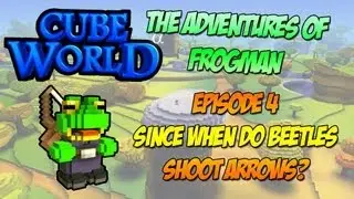 CUBE WORLD | Adventures of Frogman - EP - 4 [exploring town]