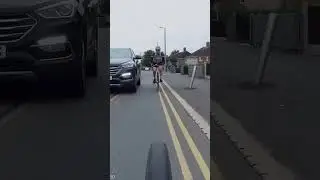 Close call at Farnborough Road Tram stop in Nottingham