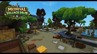 Medieval Village Hub - Hytale
