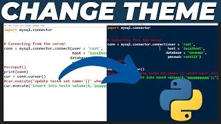 How to Change Python Idle Background Color | Switch to Dark Theme