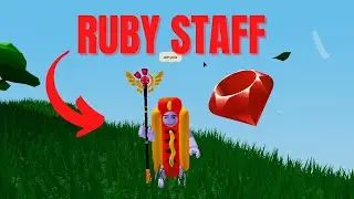 Comparing the Ruby Staff, Static Scepter and Godzilla Staff - Roblox Islands