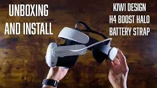 KIWI Design H4 Boost Halo Battery Strap Unboxing and Install on Meta Quest 3