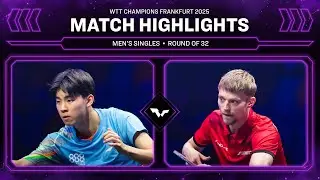 Hwan Bae vs Anders Lind | MS R32 | #WTTFrankfurt 2025