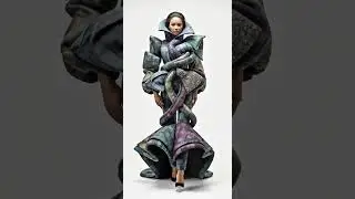 AI Fashion - AI Haute Couture #aifashion #aiclothing  #aifashion #aifashiondesign #aivideo #aiclothi
