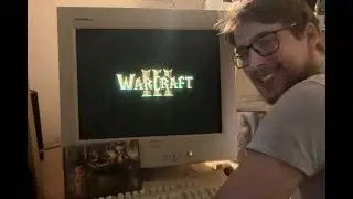 Warcraft III an all time classic on a Retro PC! #retrogames