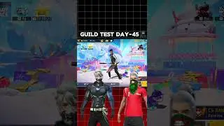 GUILD TEST DAY-45 🥷🏻🎯🎮 #freefire #guildtest #freefire #ffliveguildtesting