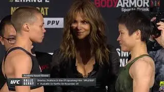 Halle Berry square off Rose Namajunus vs Zhang Weili