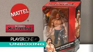 Player.One Unboxes Mattel Mutant Leader DC Comics Multiverse Action Figure