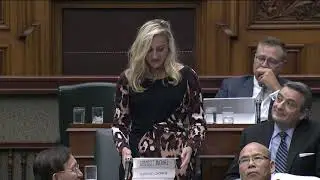 December 3 - Maiden Speech