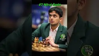 Top 10 Best Indian Chess Players of all time (According to Wikipedia) #chess #praggnandhaa #gukesh