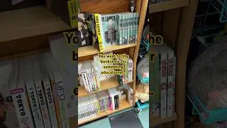 Never stop learning, read more manga 📚 #bookstore #otaku #anime #comics