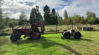 Volvo BM 400 med griplastare + stockvagn | 1222679