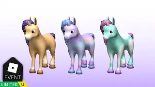 FREE LIMITED UGC: How to get the Yellow, Blue, and Green White Baby Unicorn in Wild Horse Islands